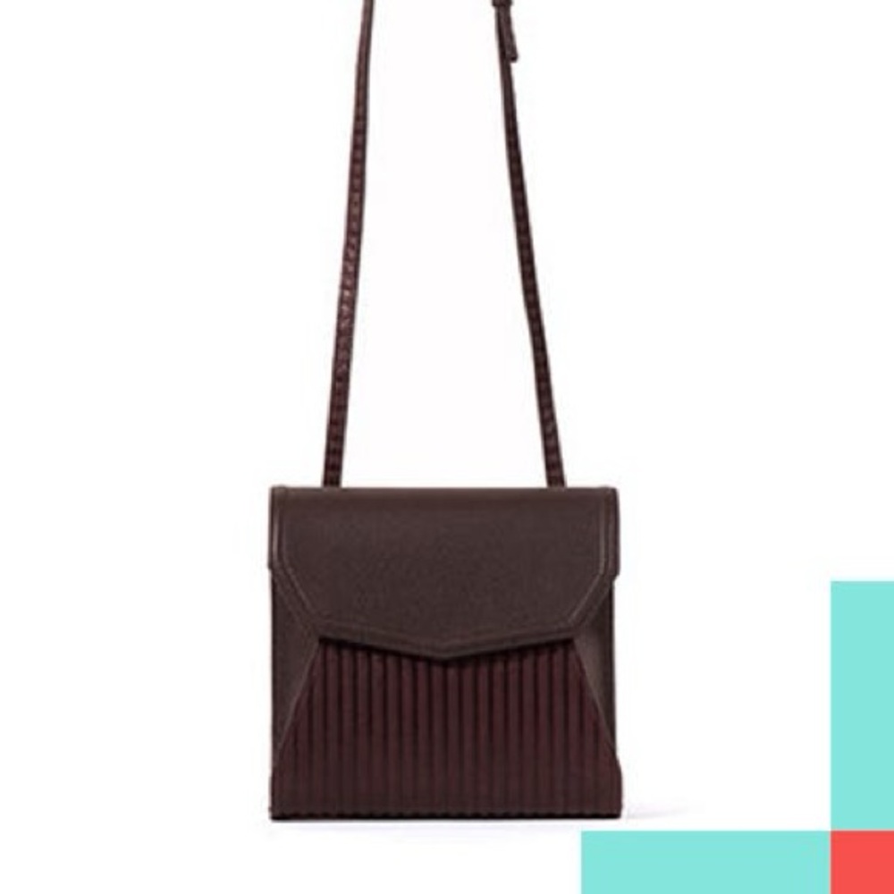 Modern Quiet Luxury Genuine Leather Brown Crossbody Bag for Everyday Use